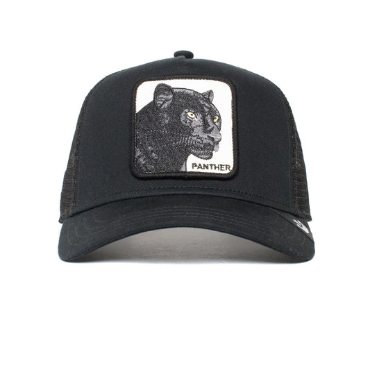 Panther Trucker Cap - Black