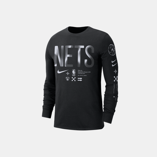 Brooklyn Nets Ls T-Shirt (M)